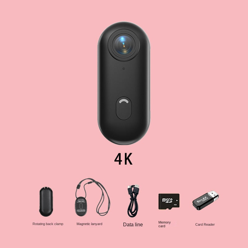 Thumb Bike Camera Magnetic Back Clip Sports Camera Thumb Recorder Pet