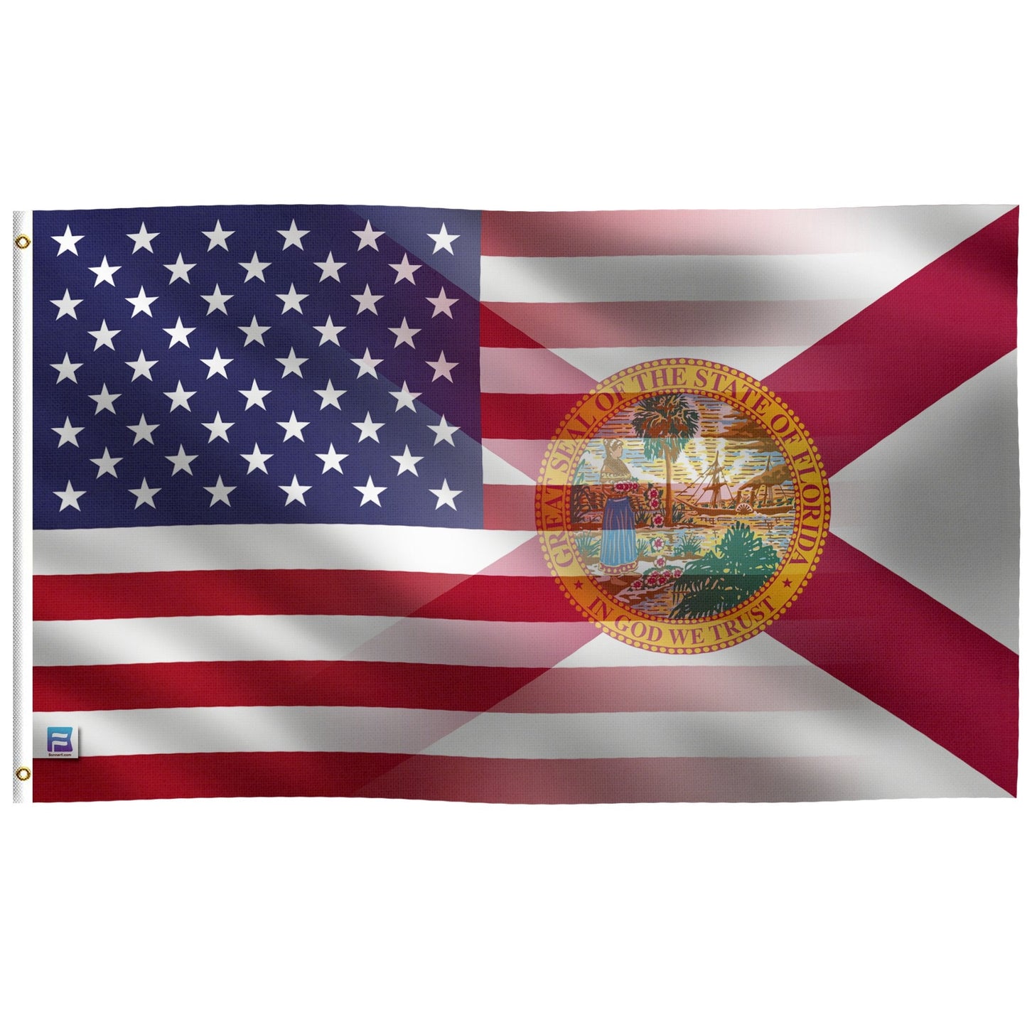 Florida & American Flag Blend