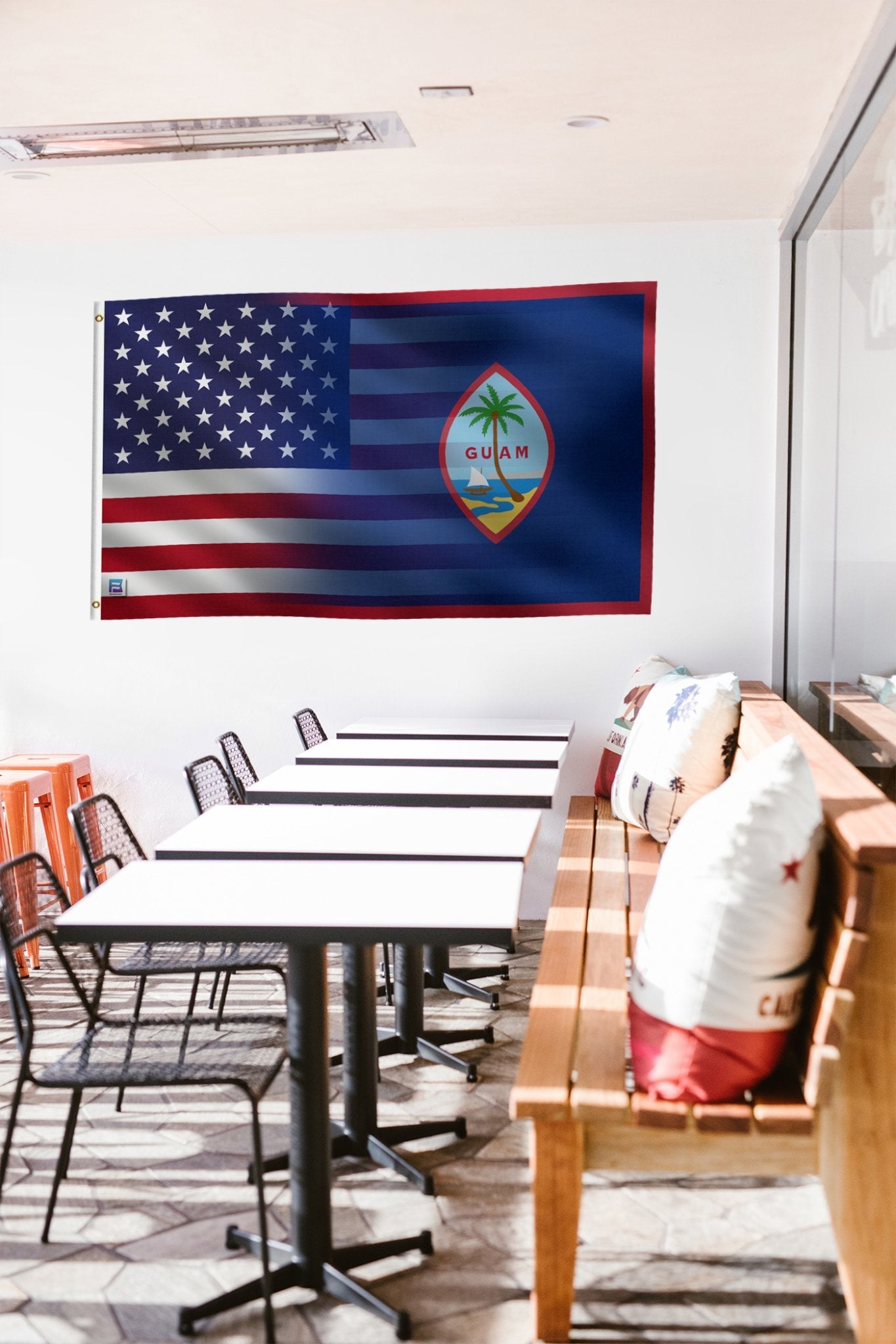 Guam & American Flag Blend