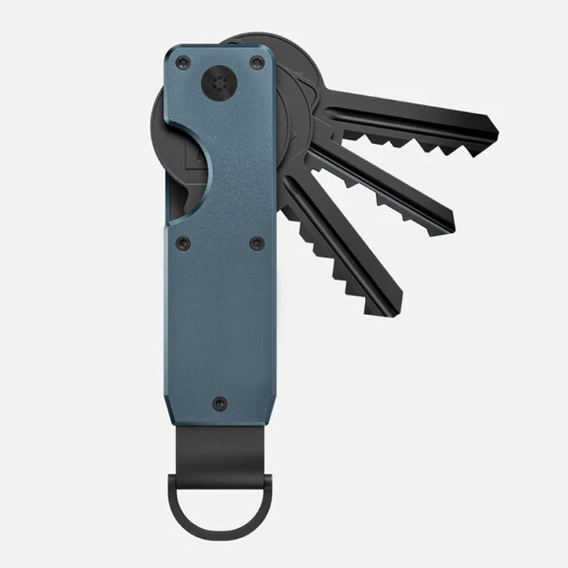 Keychain metal keychain aluminum alloy key storage keyclip