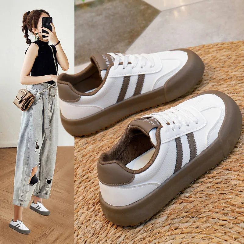 Japanese Thick Soled Fashion Shoes