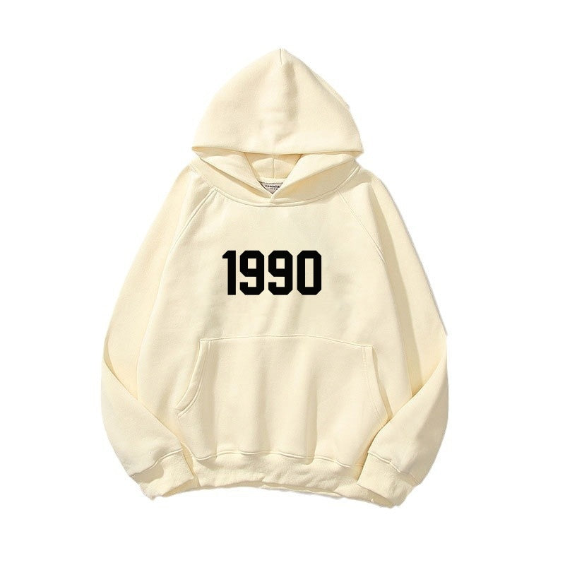 1990 Double Layered Hoodie - Harajuku Style