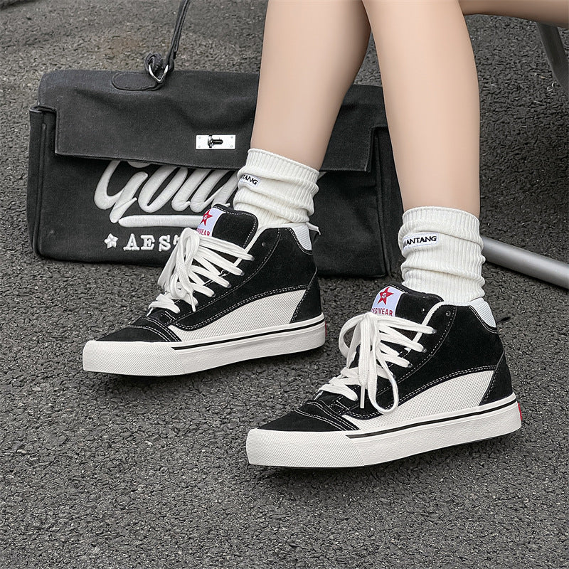 Harajuku Style Canvas Shoes for Students