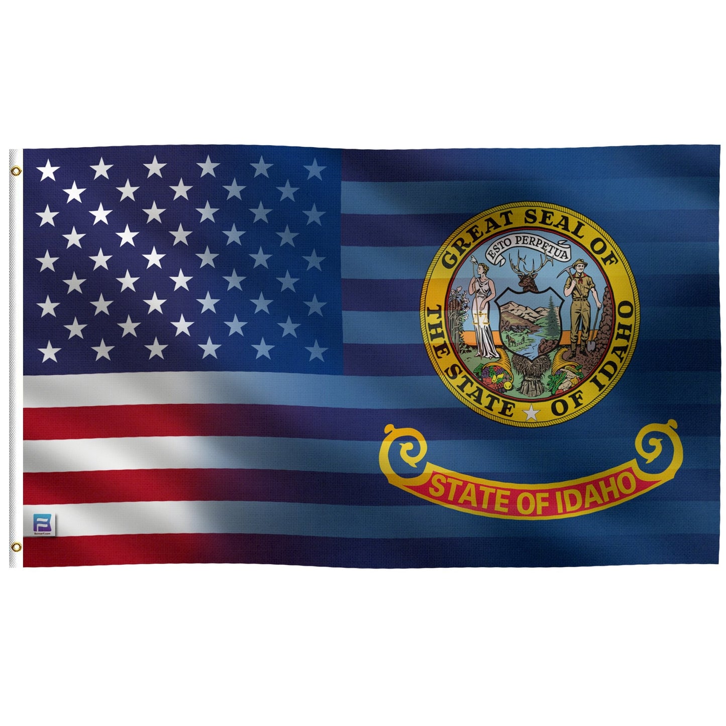 Idaho & American Flag Blend