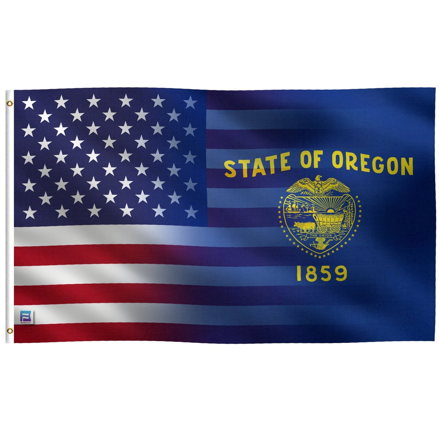 Oregon & American Flag Blend