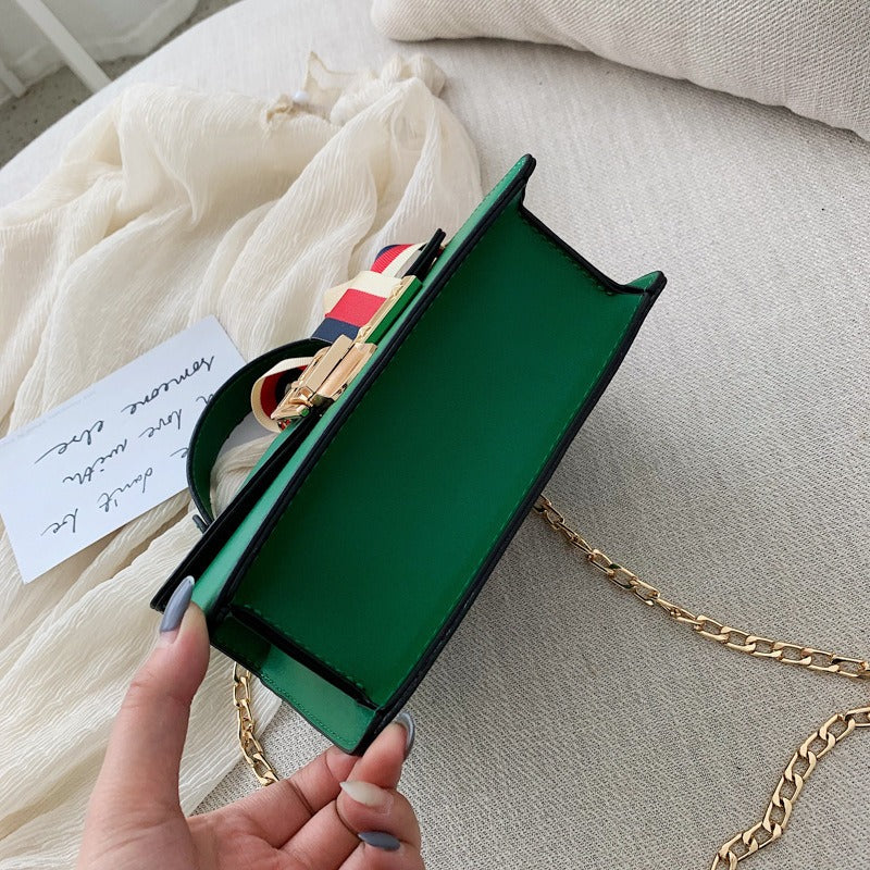 Harajuku-Inspired Crossbody Chain Handbag