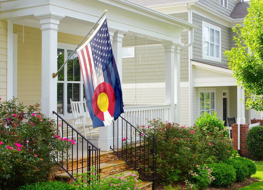 Colorado & American Flag Blend