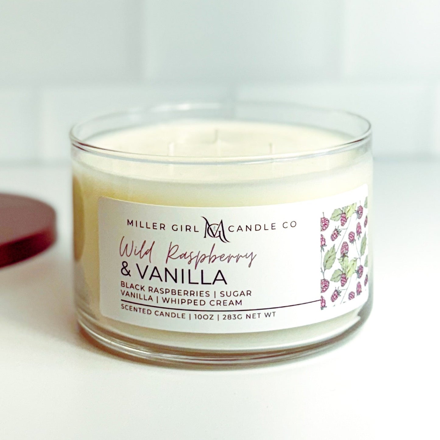 Wild Raspberry + Vanilla | Candles