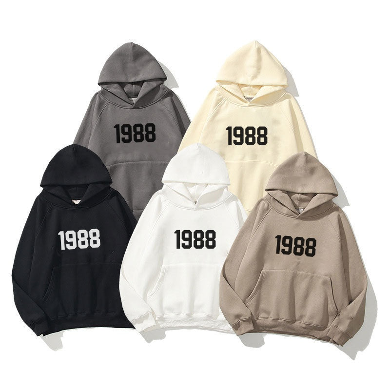 1988 Street Style Double Layered Hoodie