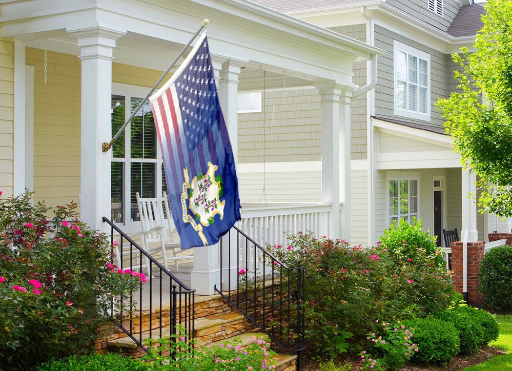Connecticut & American Flag Blend