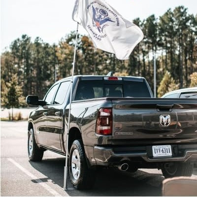 Telescoping Flagpole Kit with Multiple Mounting Options