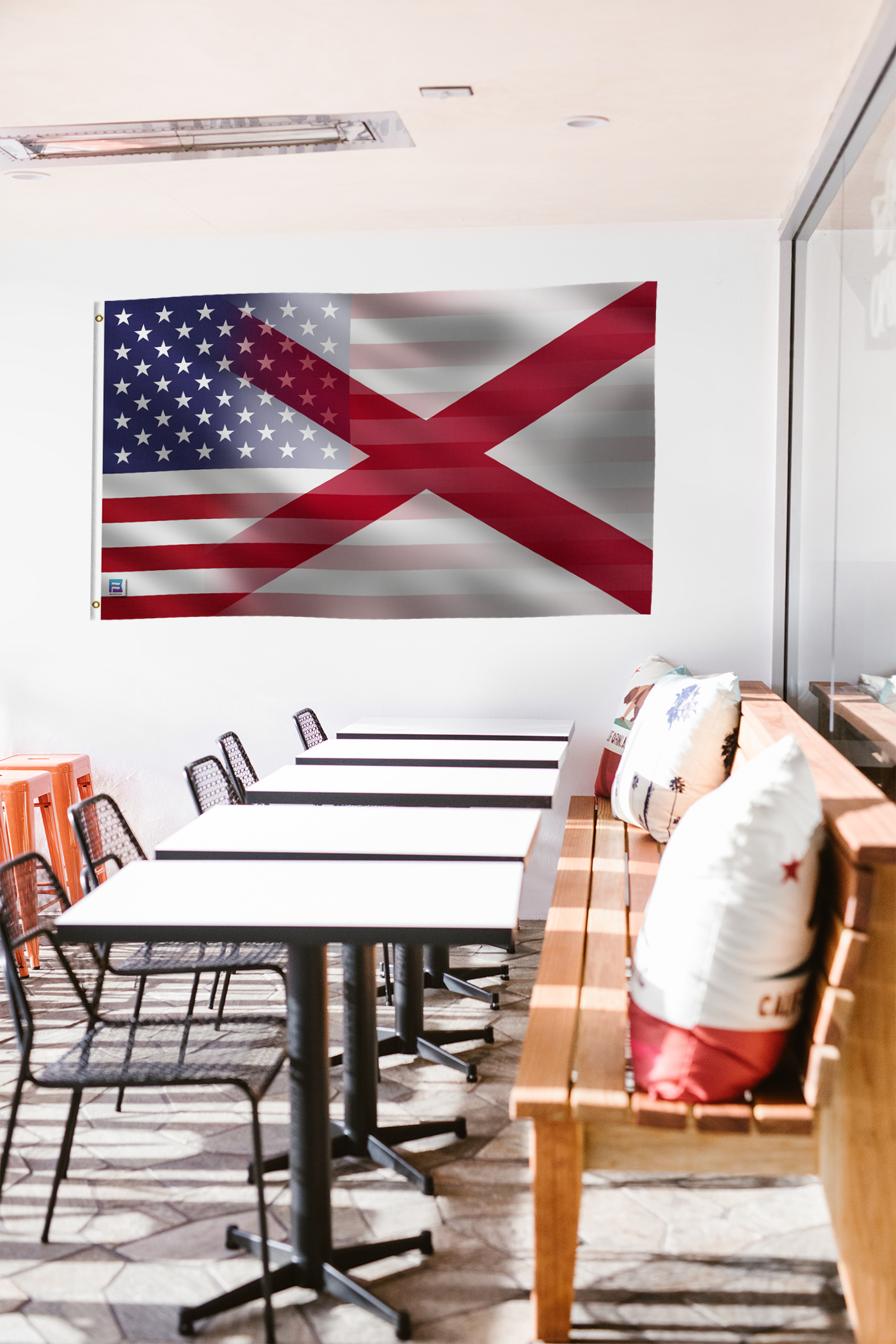 Alabama & American Flag Blend