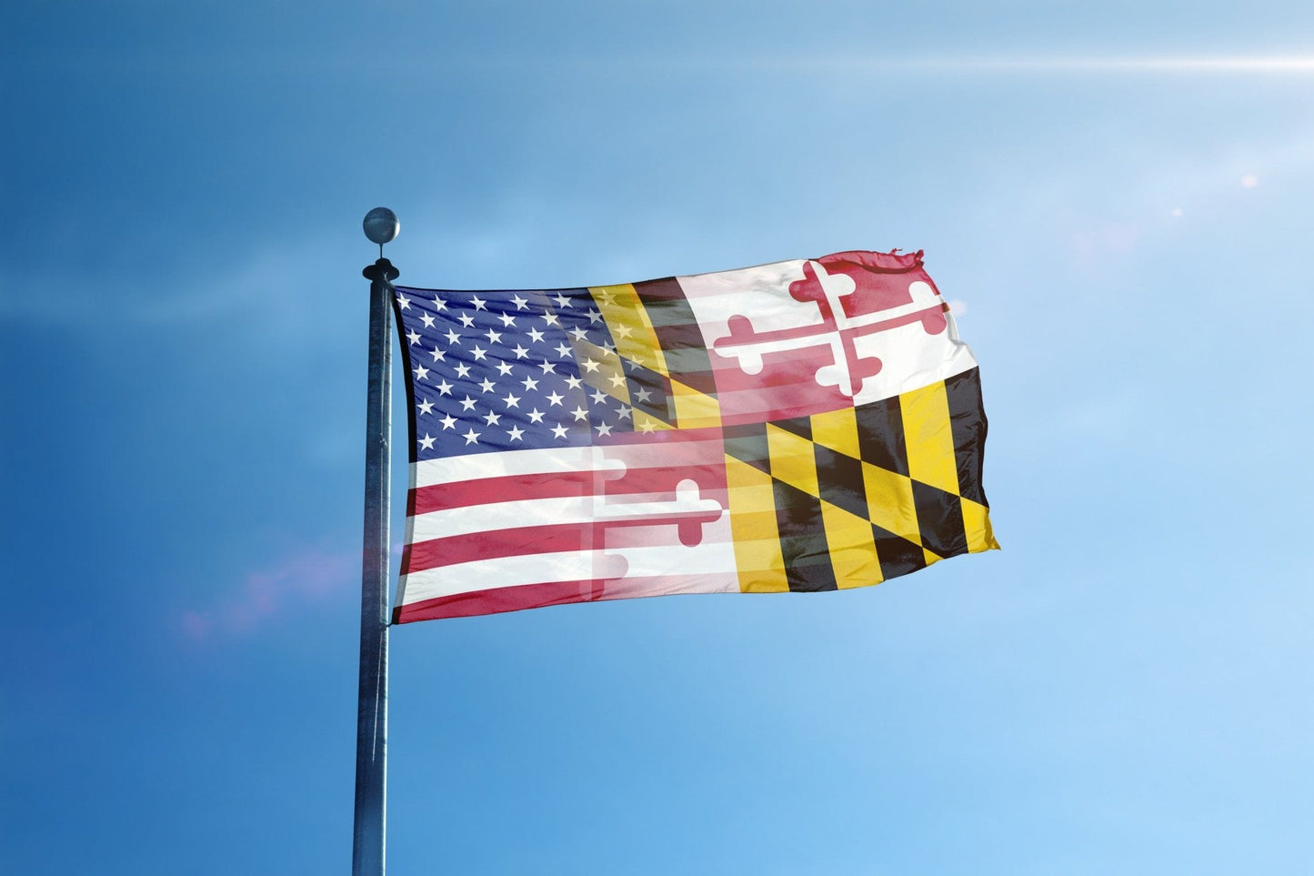 Maryland & American Flag Blend