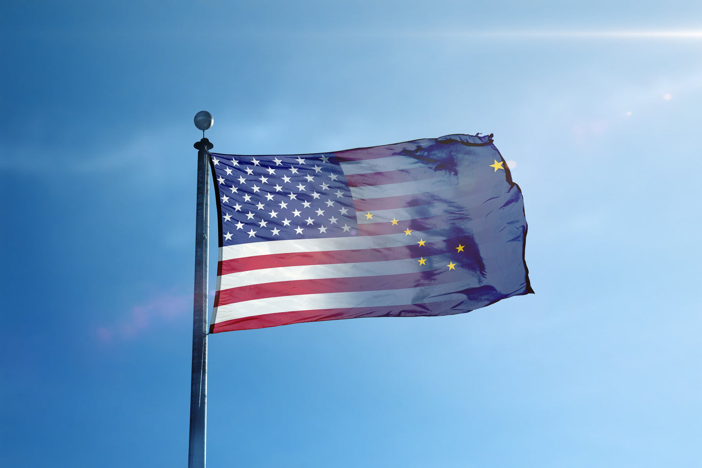 Alaska & American Flag Blend