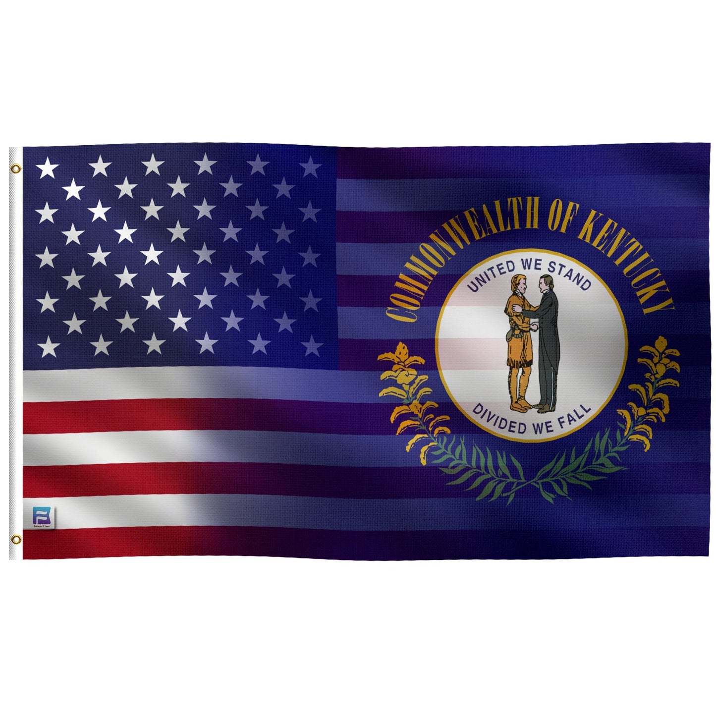Kentucky & American Flag Blend