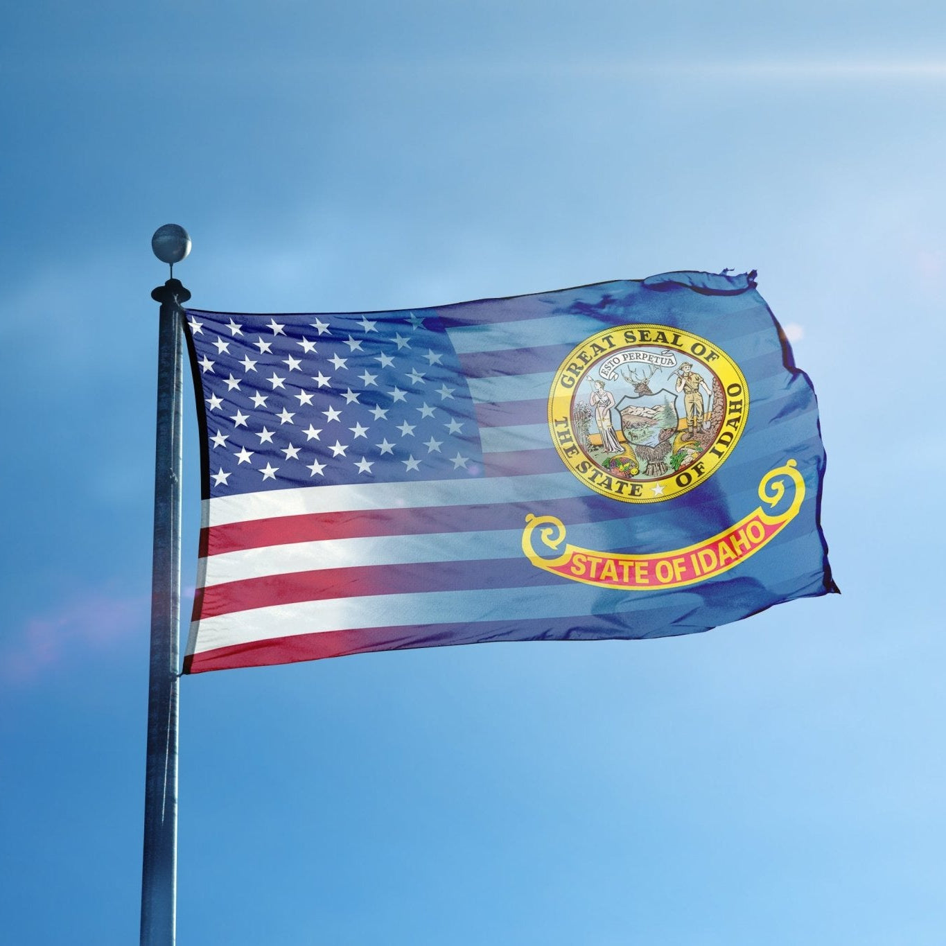 Idaho & American Flag Blend