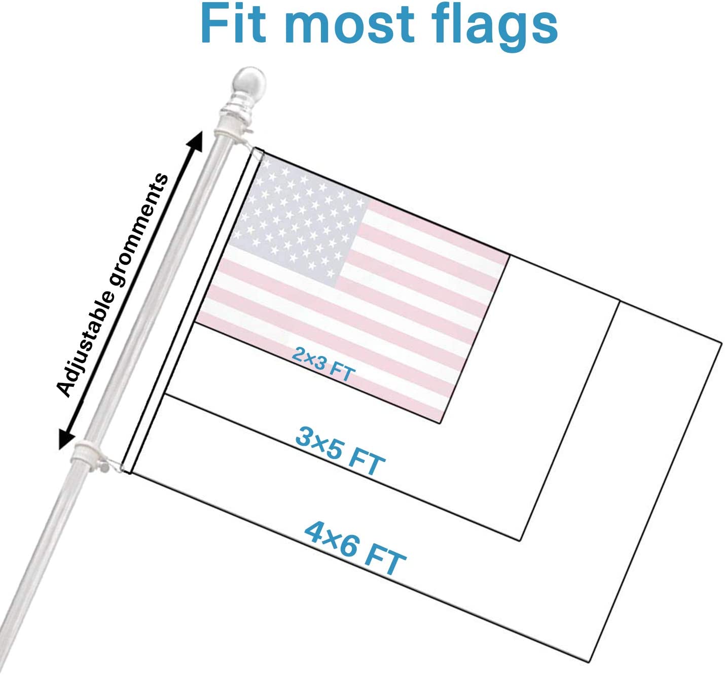 House Flagpole Kit