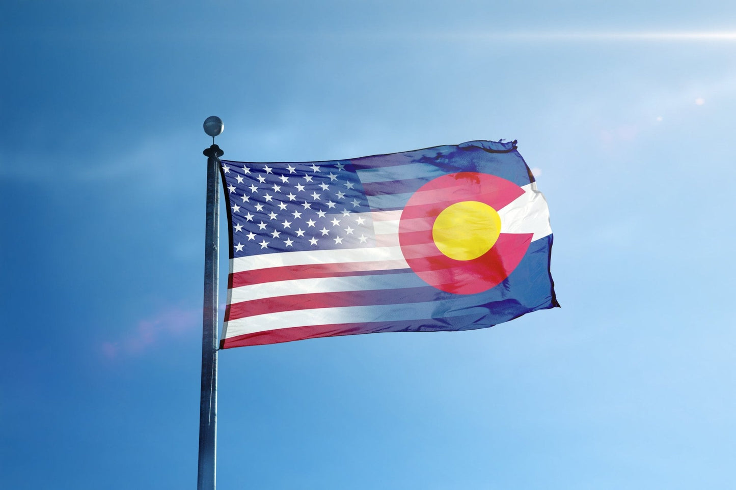 Colorado & American Flag Blend
