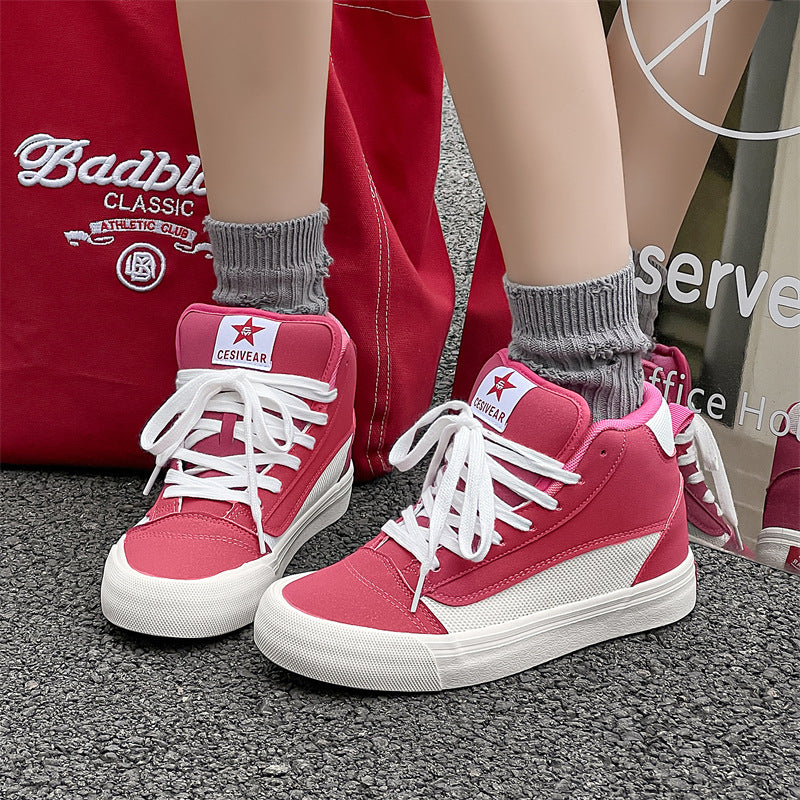Harajuku Style Canvas Shoes for Students