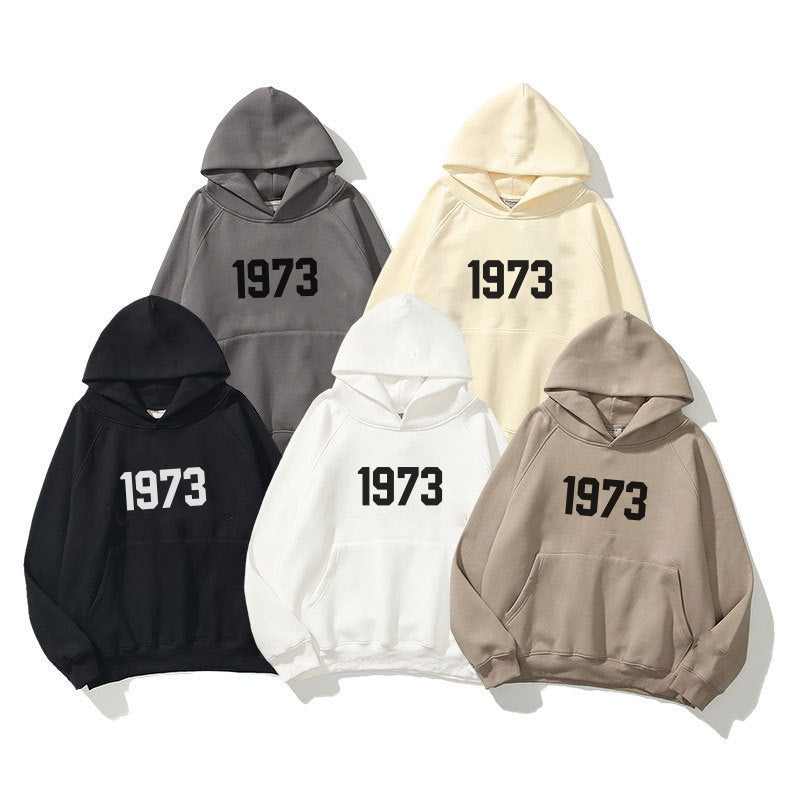 1973 Double Layer Hoodie -  Harajuku Style