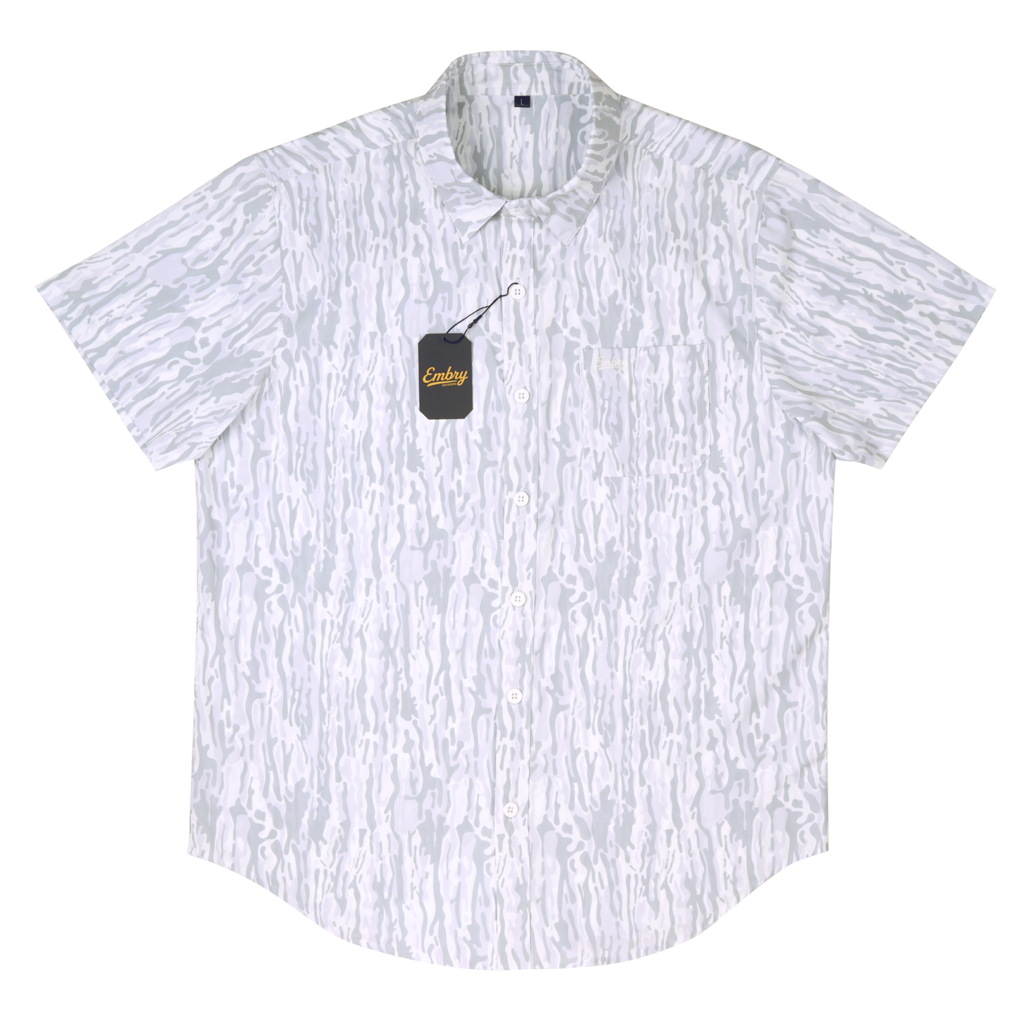 Performance Button Up - White Ranch