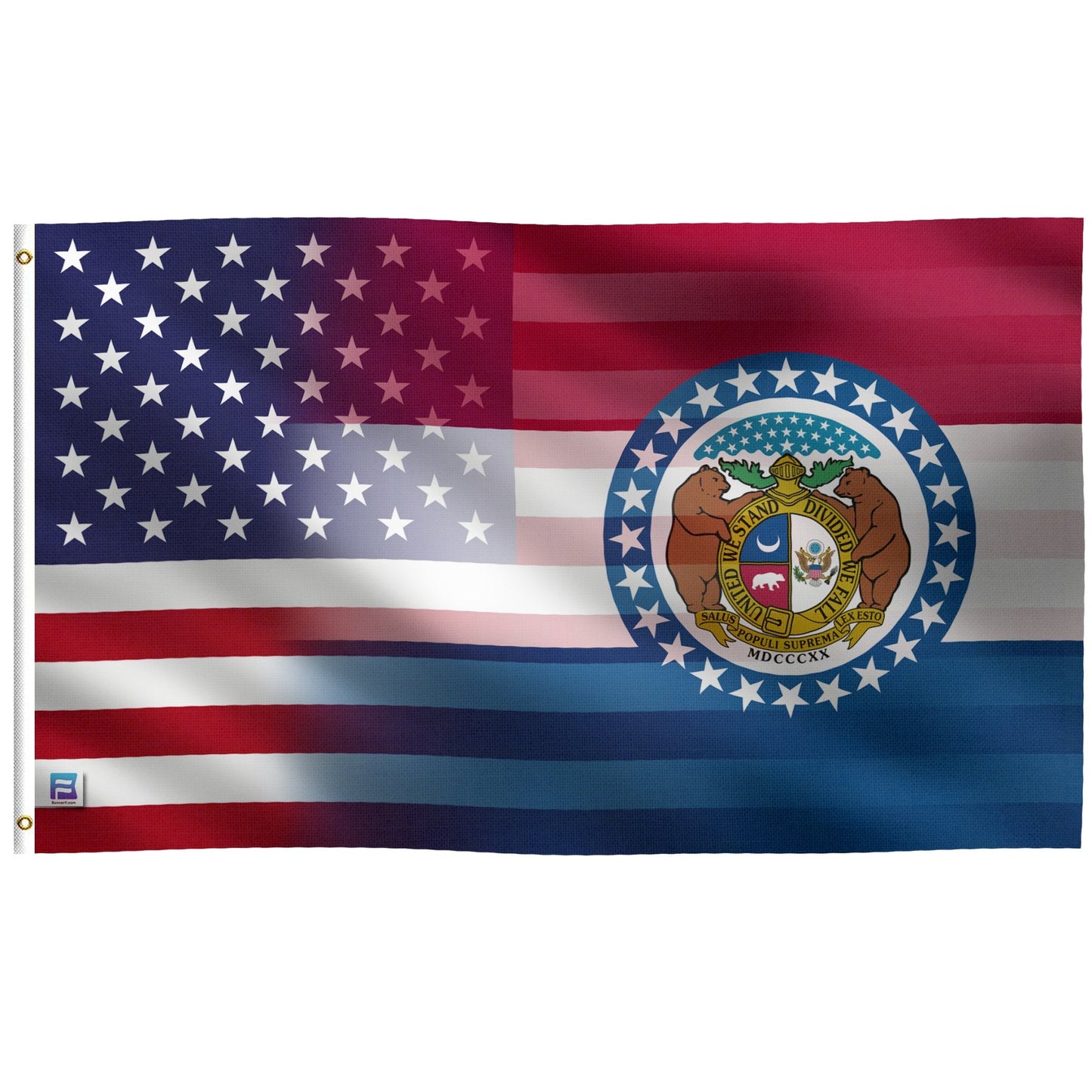 Missouri & American Flag Blend