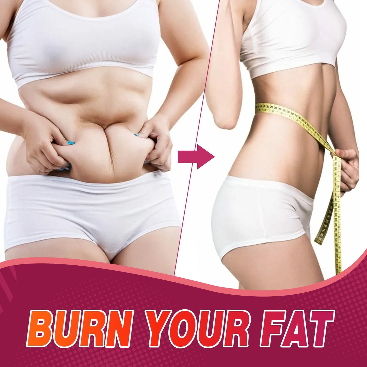 Body Shaping Essential Oil, Slimming Fat Belly Thighs Body Slimming Beauty Massage Essential Oil