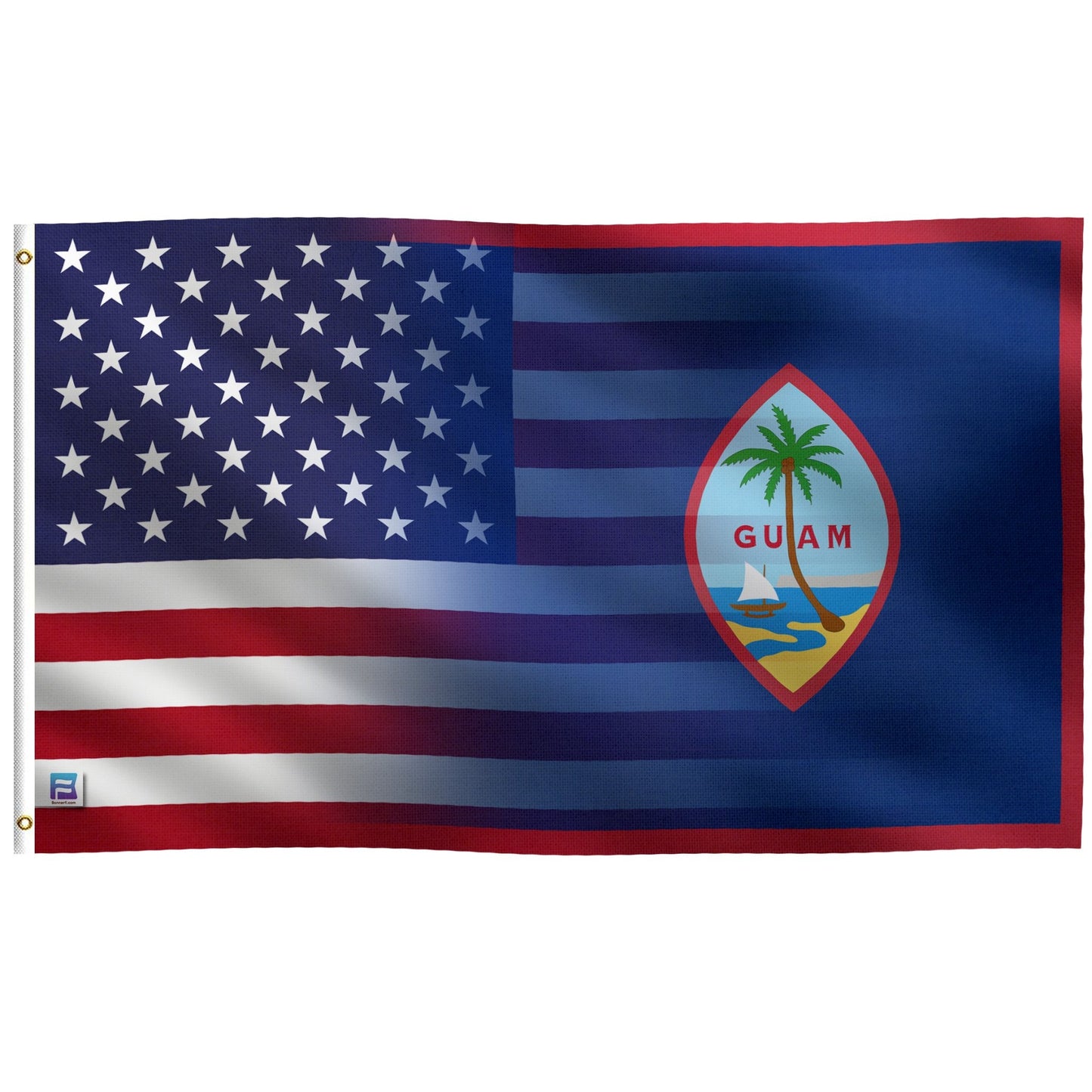 Guam & American Flag Blend