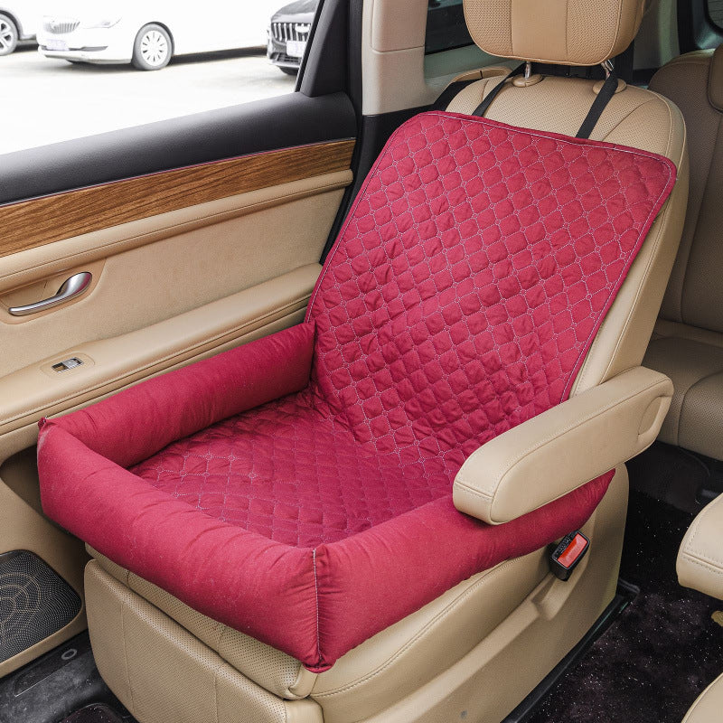 Waterproof Pet Car Seat Cover & Nest: Anti - Dirty for Medium & Small Dogs/Cats