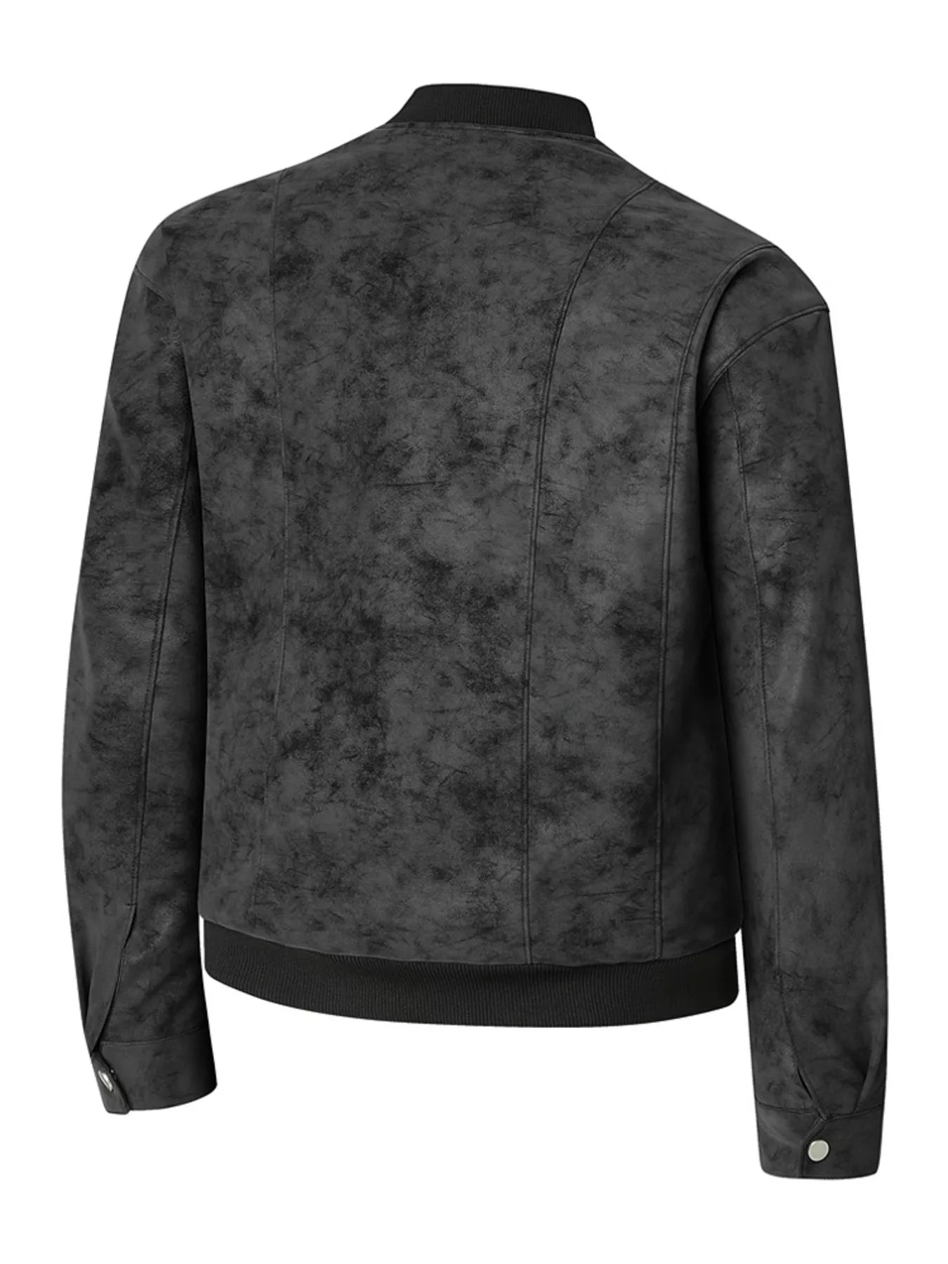 Men's Plus Size Zip Up Long Sleeve Jacket