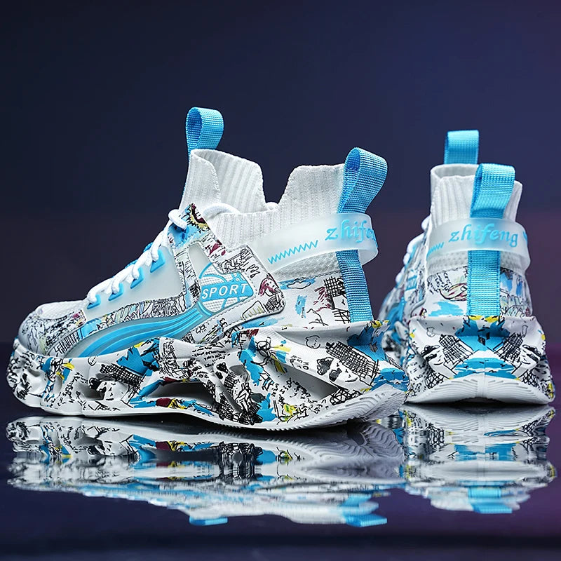 Harajuku Style Men's High-Quality Sneakers