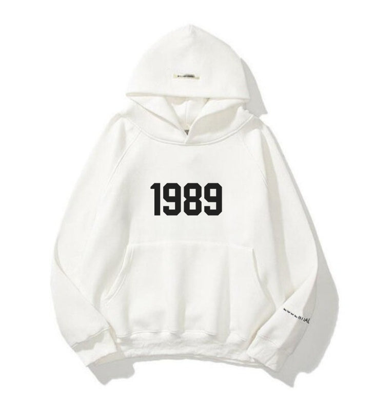 1989 Double Layered Hoodie - Street Style Velvet