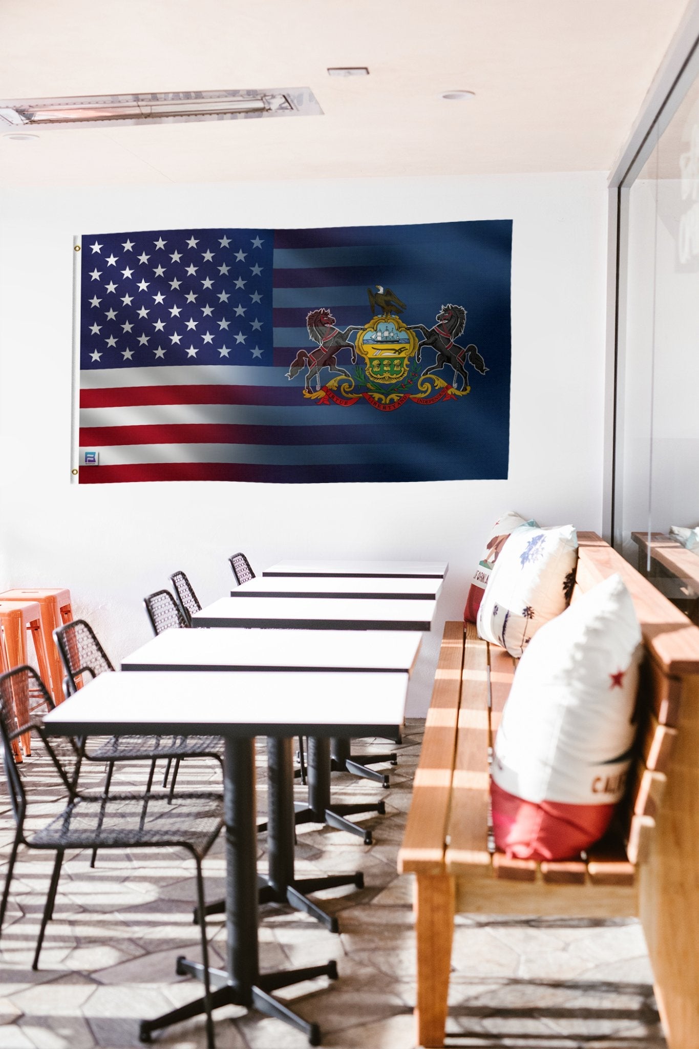 Pennsylvania & American Flag Blend