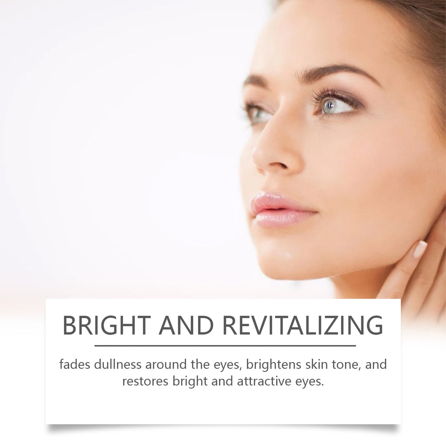 Eye Essence Moisturizes And Tightenes The Skin Around The Eyes, Lightening The Fine Lines And Bags Under The Eyes
