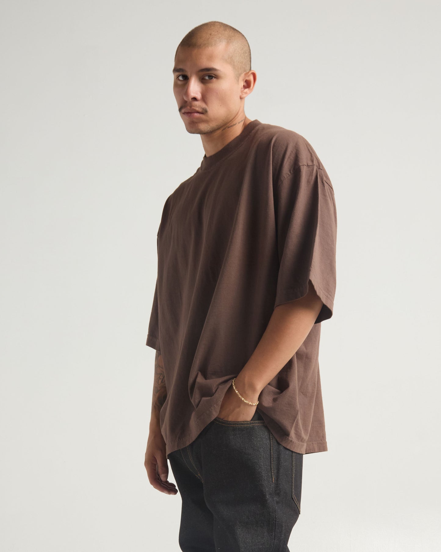7.5oz Max Heavyweight Garment Dye Drop Shoulder