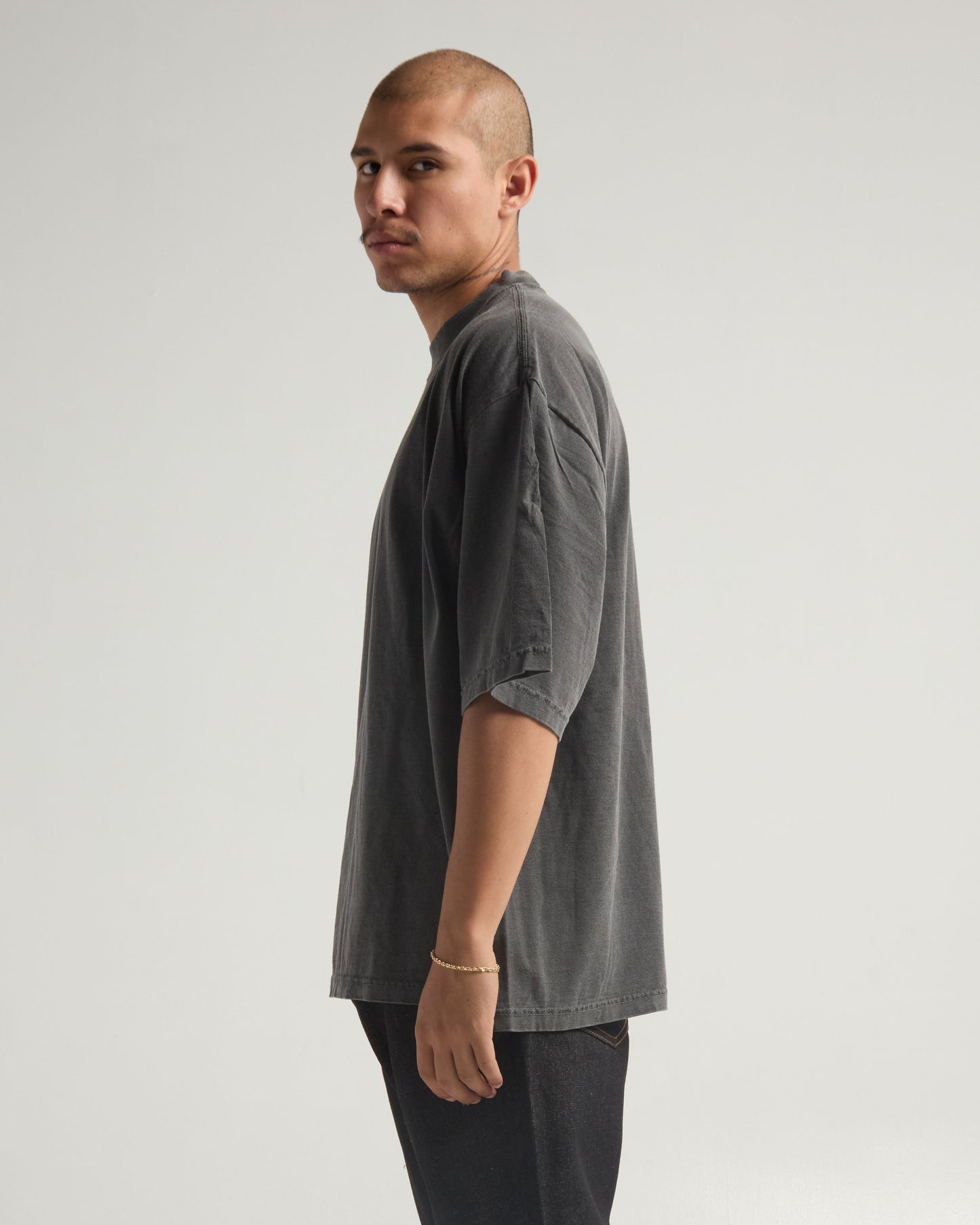 7.5oz Max Heavyweight Garment Dye Drop Shoulder