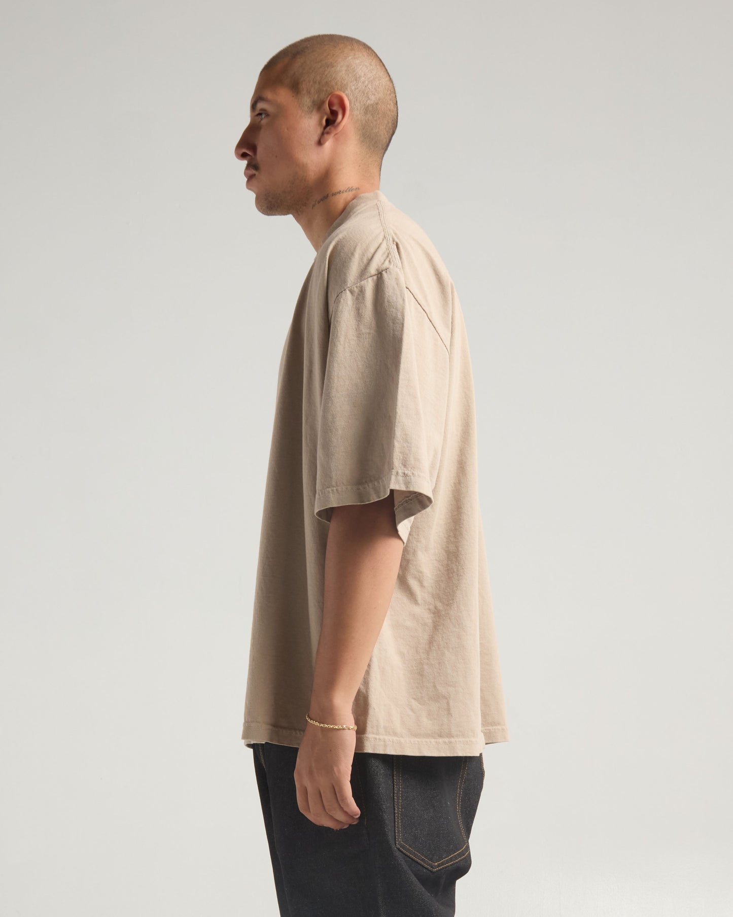 7.5oz Max Heavyweight Garment Dye Drop Shoulder