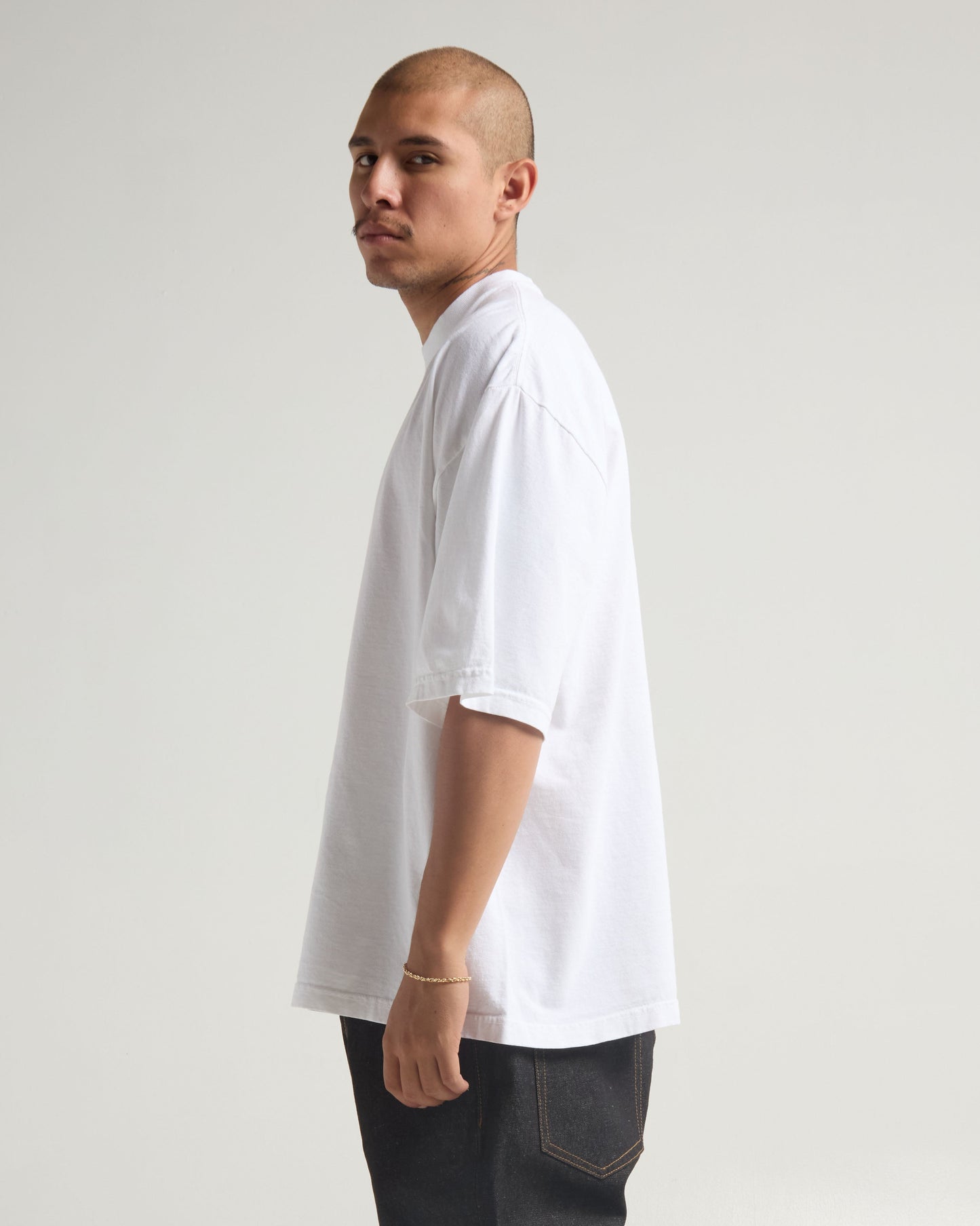 7.5oz Max Heavyweight Garment Dye Drop Shoulder