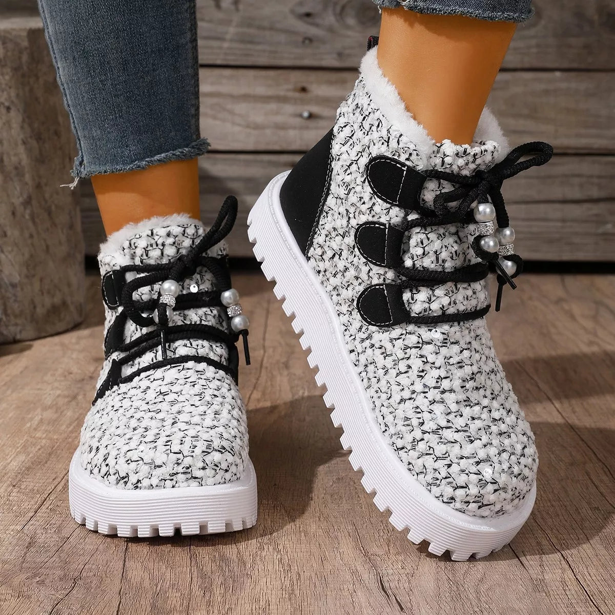 Lace Up Ankle Boots