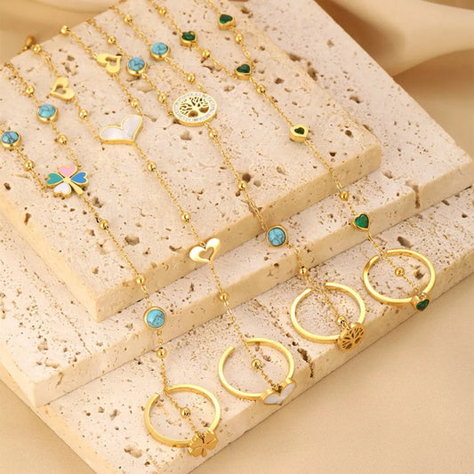 18K Gold-Plated Chain Bracelet