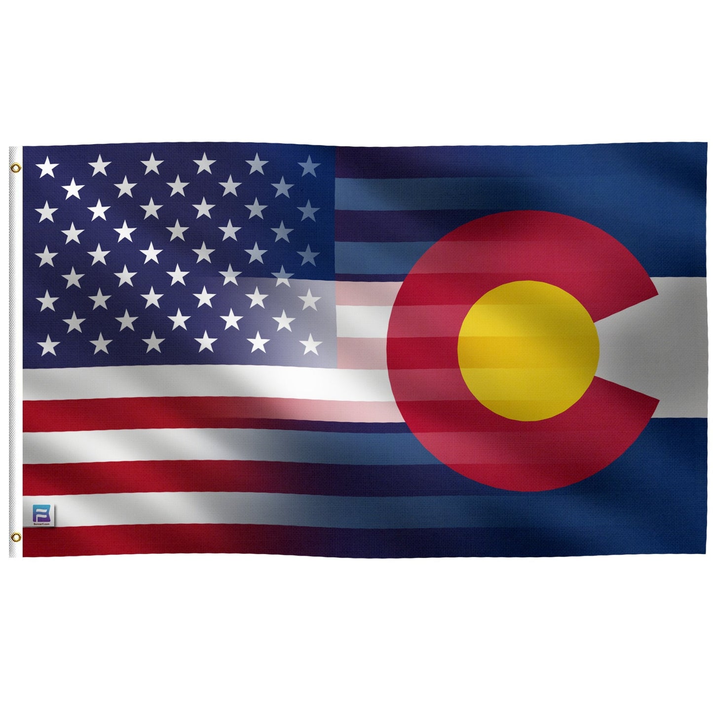Colorado & American Flag Blend
