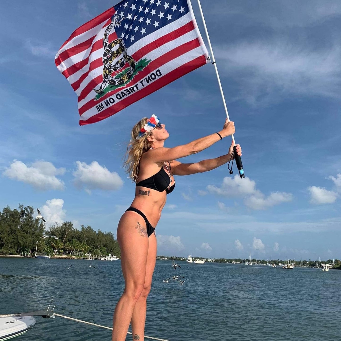 Boat Flagpole (For Rod Holders)