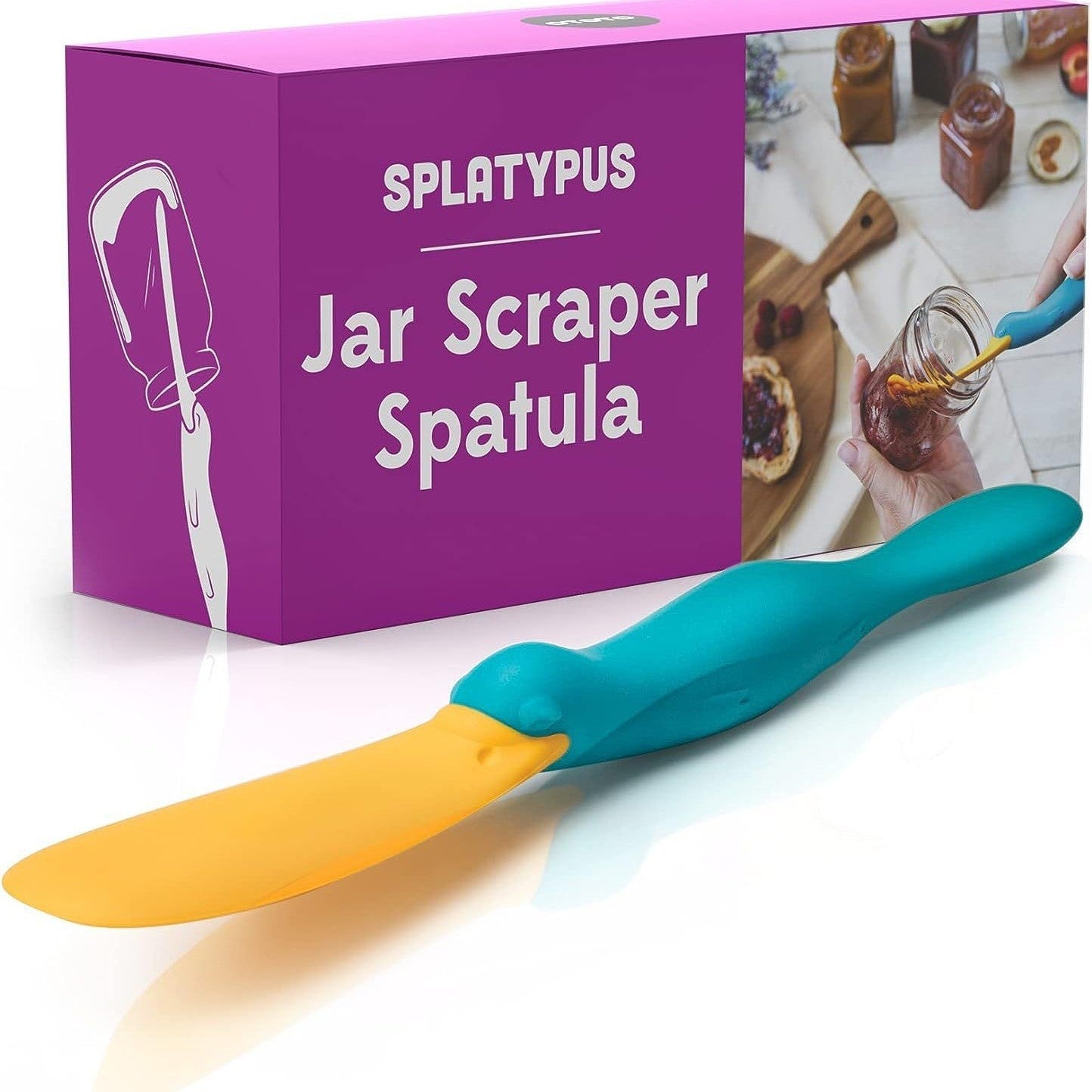 Silicone platypus toast spreading stick creative bread pie spreading knife seasoning brush cheese butter scraper