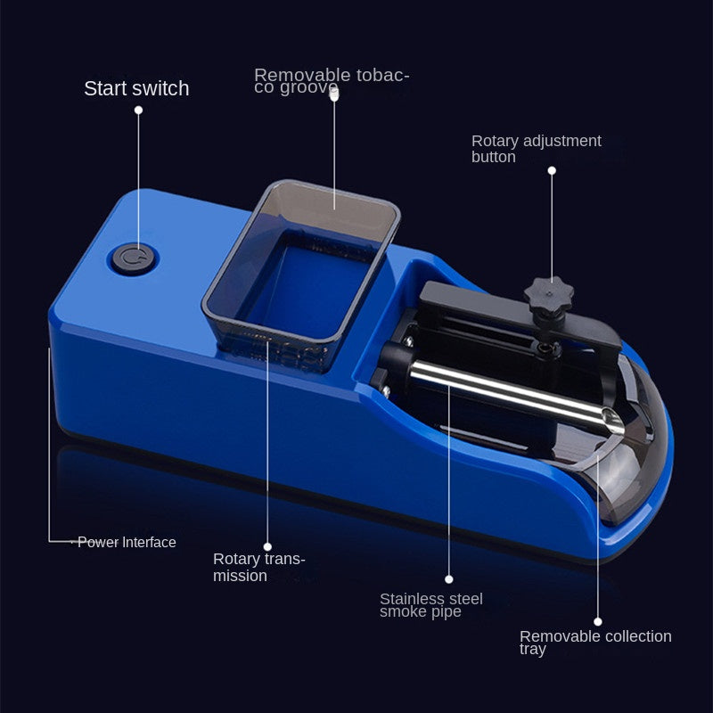 6.5/8mm Electric Cigarette Rolling Machine Automatic Cigarette Maker