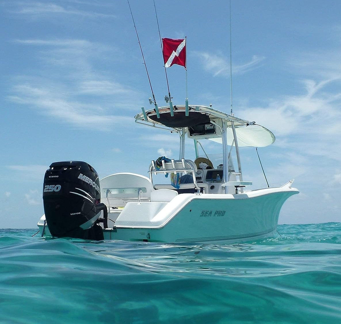 Boat Flagpole (For Rod Holders)