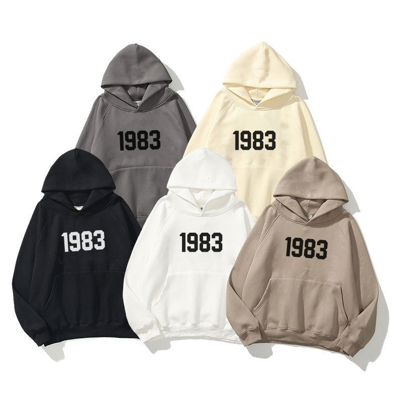 Double Layer Velvet Hoodie for Harajuku Style