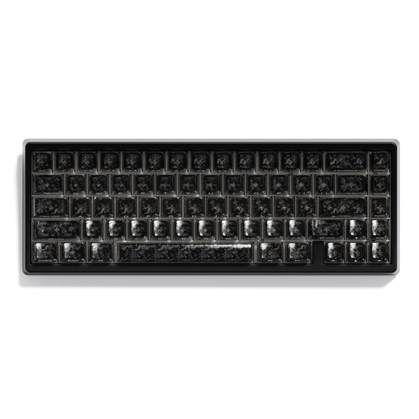 XVX M67 JadeStone Forged Carbon VIA Tri-Mode Mechanical Keyboard