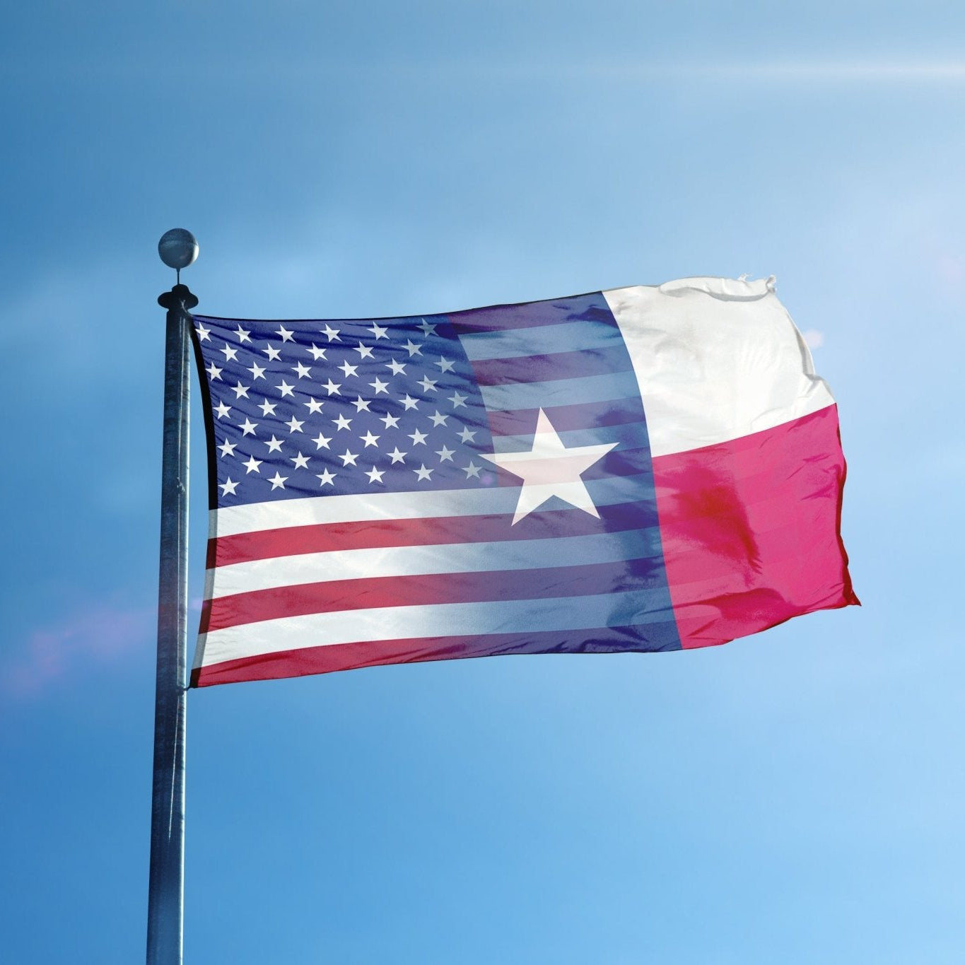 Texas & American Flag Blend