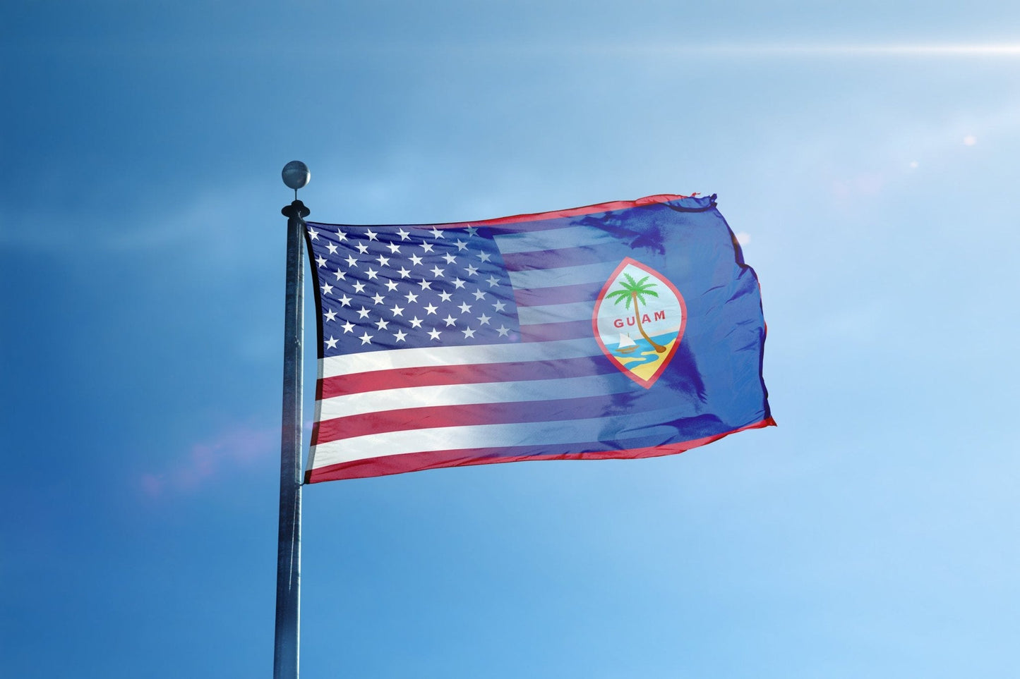 Guam & American Flag Blend