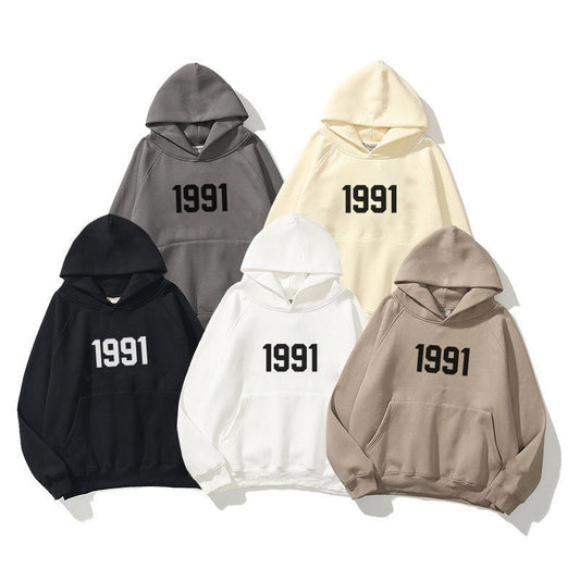1991 Double Layered Harajuku Hoodie - Street Style
